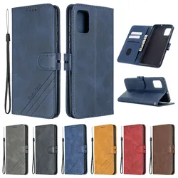 sFor Samsung Galaxy A71 Case Leather Flip Case on For Coque Samsung A71 A 71 Phone Case Cover Luxury Magnetic Wallet Cover Etui