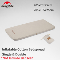 Naturehike-Cheese Inflatable Mattress, Bedspread, Moisture Absorption, Breathable, Moisture Proof Pad, Outdoor Camping