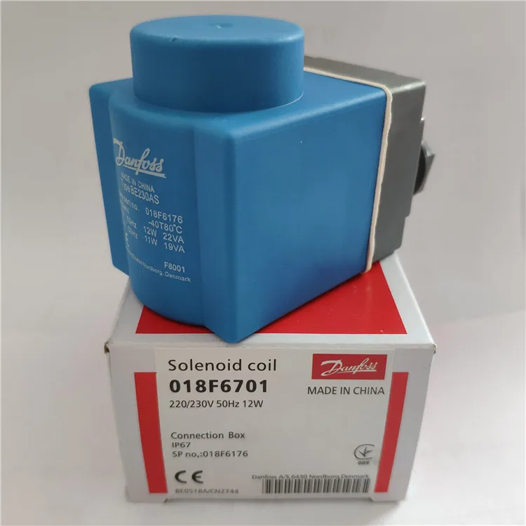 Danfoss solenoid valve coil 018F6701 018F6176