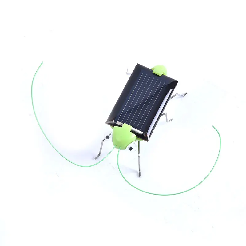 1Pcs Solar Grasshopper Educational Solar Powered Energy Robot Toy Required Gadget Gift Solar Toys No Batteries For Kids