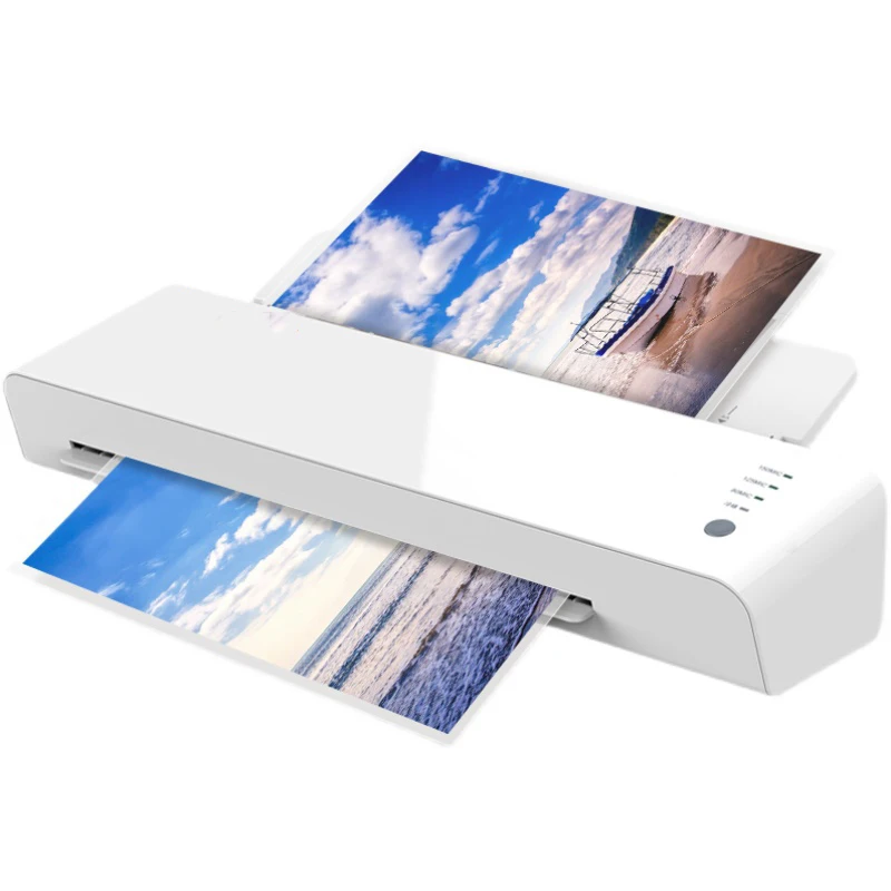 Laminating Machine A4 Document Photo Film Rolling Machine Household Plastic Sealing Gluing Machine Photo Laminating Machine