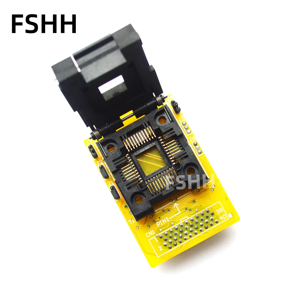 HAED-MPU51A-PL44 محول ل عصابة-08 مبرمج محول PLCC44 اختبار المقبس