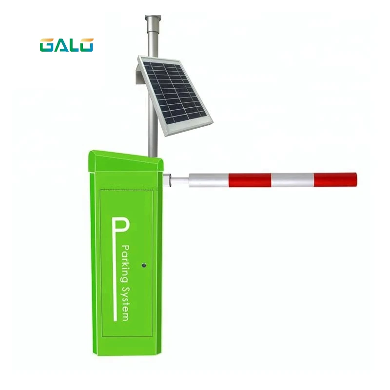 High level water proof Parking Barrier/Solar system Power Parking Lot Barrier Gate