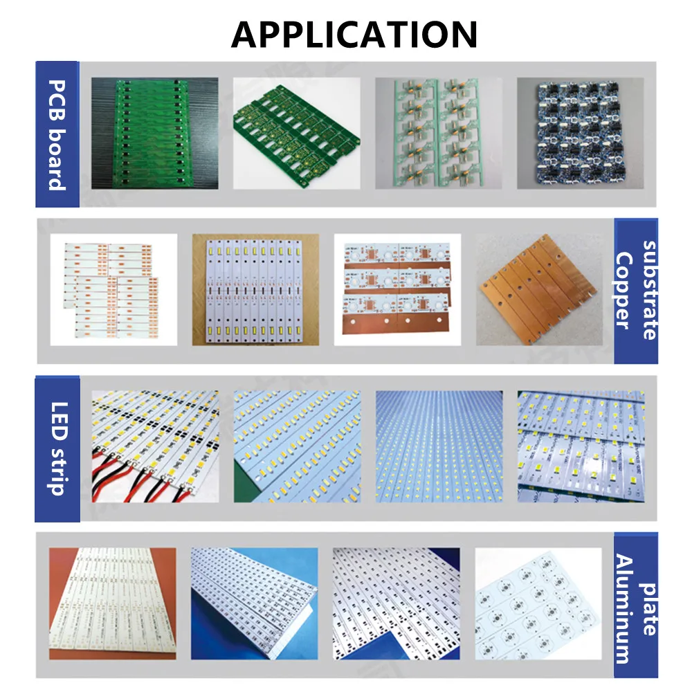 V Cut Groove PCB Separating Separator Cutting Machine