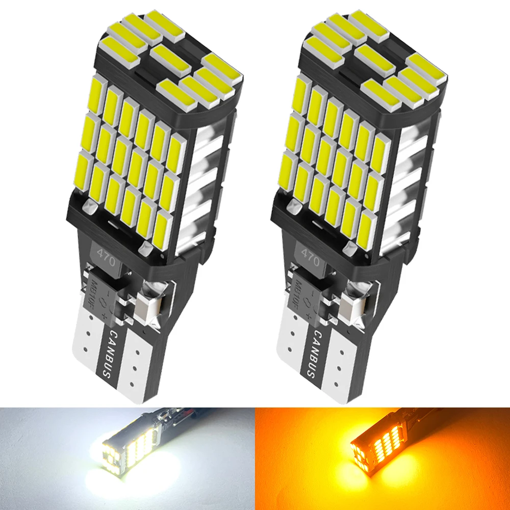 T15 LED Canbus W16W Error Free Backup Reverse Lamp for Kia Sportage Rio K2 3 Armrest Ceed Sorento Cerato Soul Picanto Optima K3