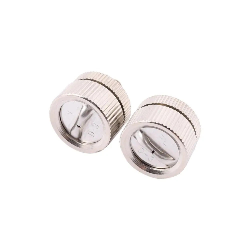 2 Pcs Brass 3/16