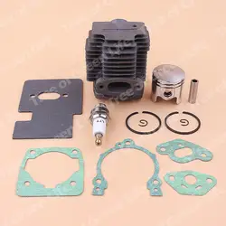 33mm Cylinder Piston Kit For Mitsubishi TU26 Chinese CG260 Trimmer Brush Cutter Gasket Spark Plug Set