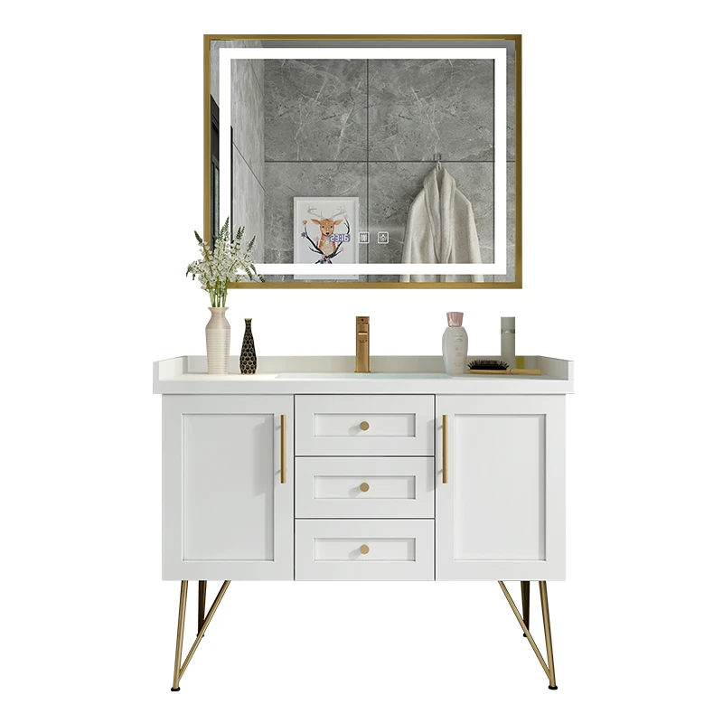 

2020 новая мебель для ванной комнаты из массива дерева для ванной комнаты SV203