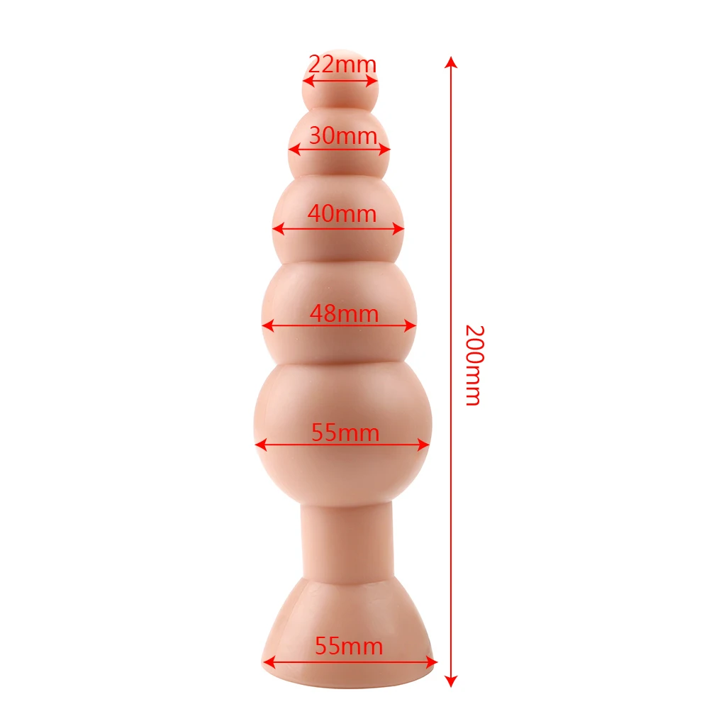 Super Large Anal Beads Sex Toys For Women Men Lesbian Huge Big Dildo Butt Plugs Male Prostate Massage Female Anus Expansion