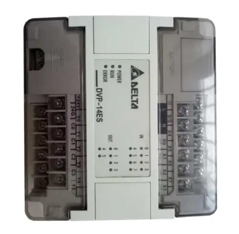 Controlador programable DVP14ES00R2 DVP-14ES, salida de relé de DVP-ES, salida de transistor