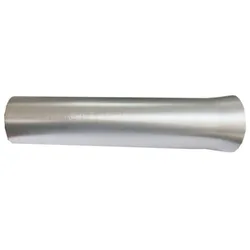 ISURE MARINE Aluminum Flared White Vinyl Insert Weld-On Fishing Rod Holder