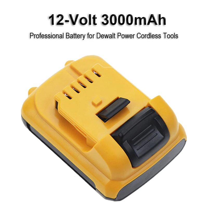 3.0Ah 4.0Ah 12V Max akumulator litowo-jonowy do obsługi Dewalt DCB120 DCB123 DCB127 DCB122 DCB124 DCB121 akumulatory