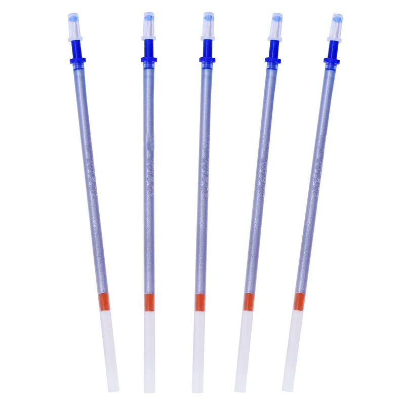 50PCS Mercury Refillable Pen Water Erasable Pens Fabric Leather Cutting Tool Leathercraft Tool for Leather image 5