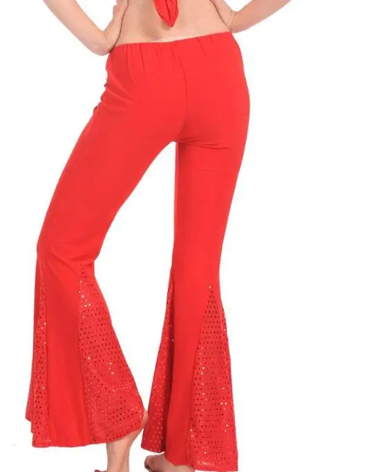Ropa de danza del vientre para mujer, pantalones de danza del vientre de malla, pantalones de danza del vientre divididos, sexy, venta al por mayor