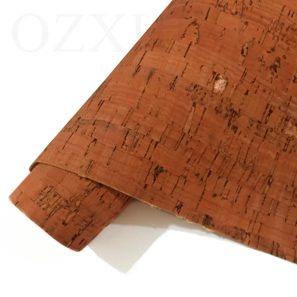 FQTANJU Lot 9 Feuilles Tissu Liège 0.7mm Coloré – Cuir De Liège Souple Pour Sacs, Portefeuilles, Bijoux DIY