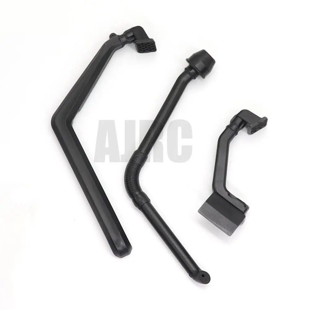 

For TRX-4 Defender d90 scx10 90046 accessories for 1/10 RC tracked vehicle Black ABS plastic exhaust pipe snorkeling wading pipe