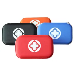 Mini Tactical First Aid Bag Emergency Survival Kit for Home Camping Outdoor Medical Pouch Portable Travel Set Red Black Orange