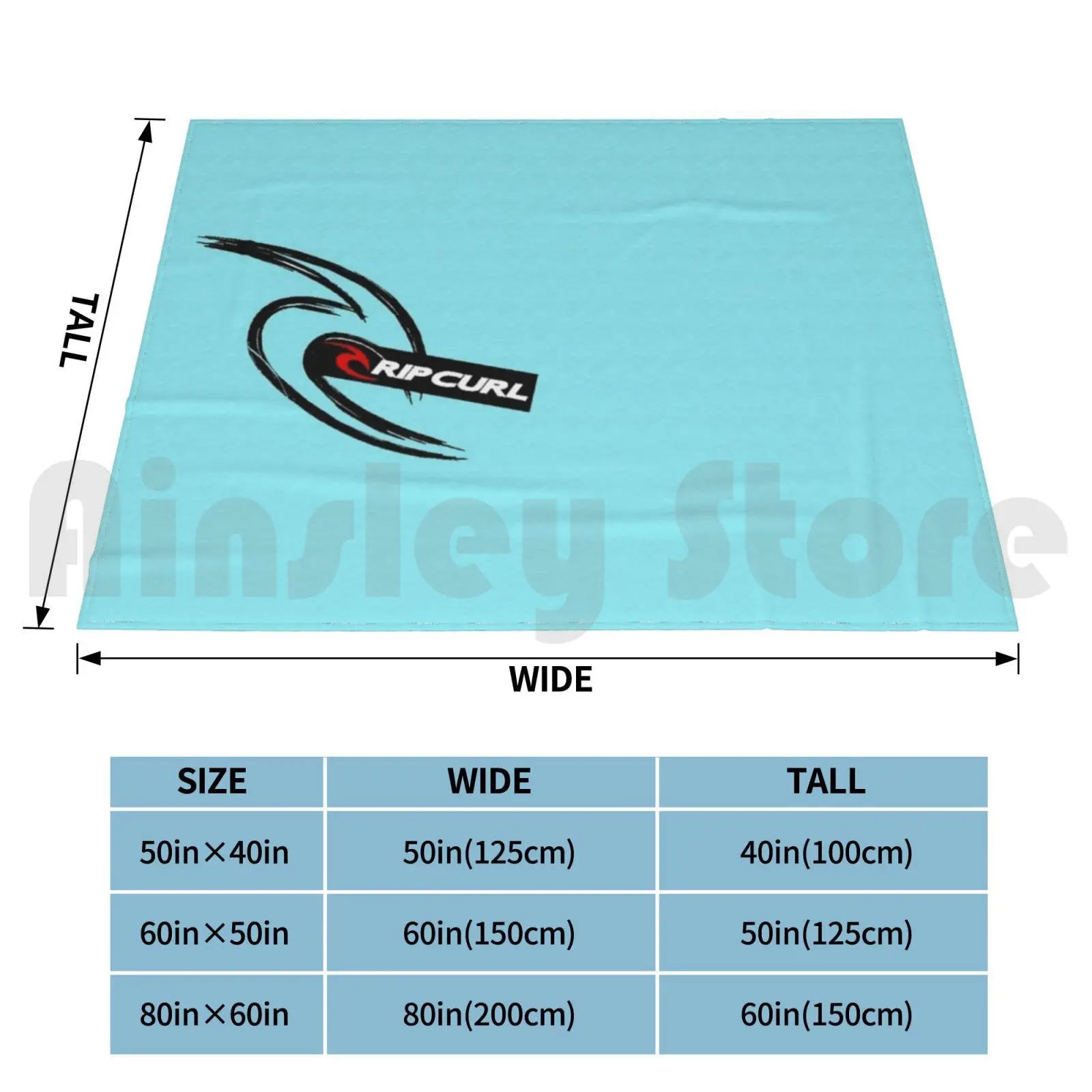 The Summer Surfer League Factory Merch Blanket Fashion Custom Logo Music Culture America Surf World Scuba