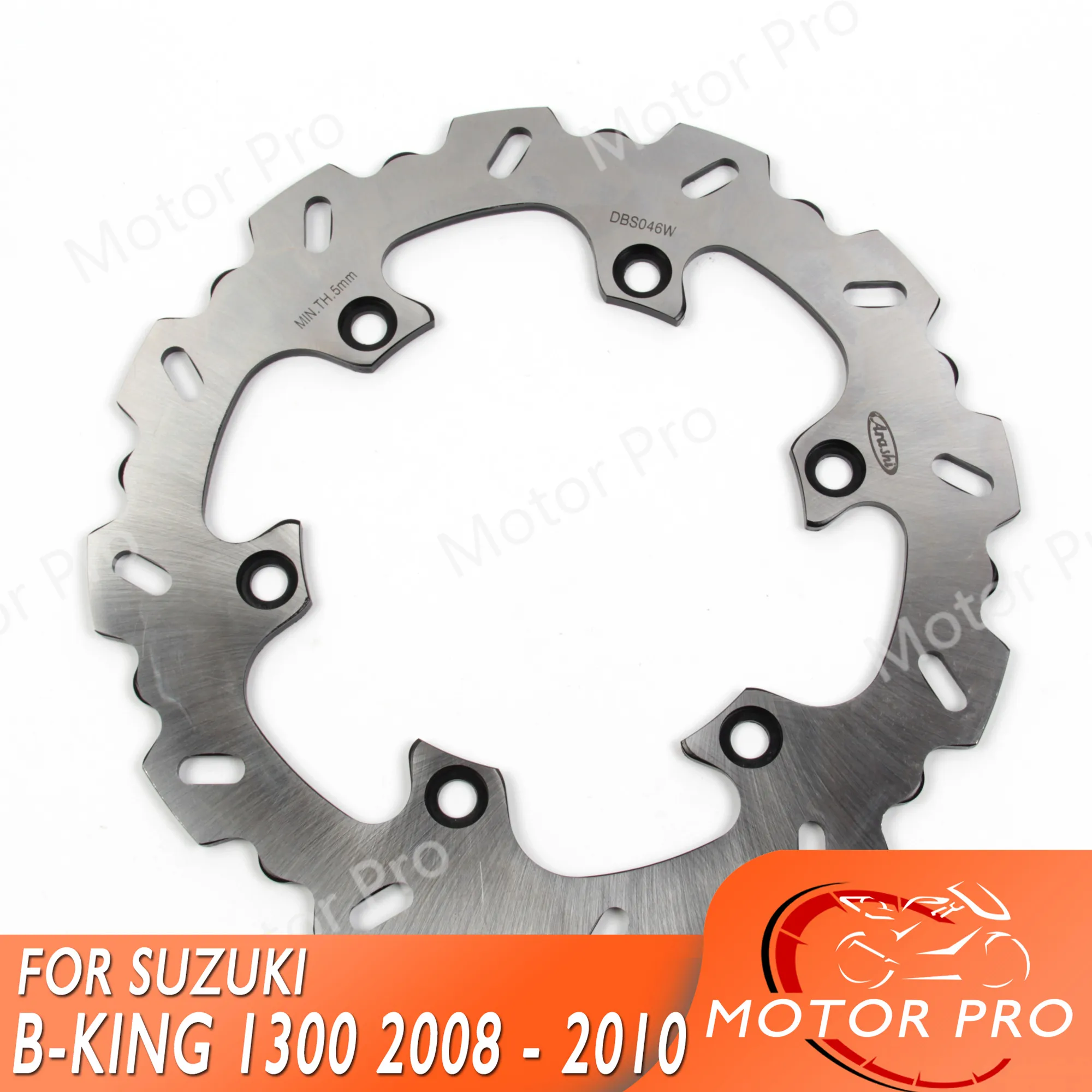 Rear Brake Disc For Suzuki B-KING 1300 2008 2009 2010 B KING Motorcycle Brake Disk Rotor GSXR GSX-R GSX R 1300 GSXR1300 HAYABUSA