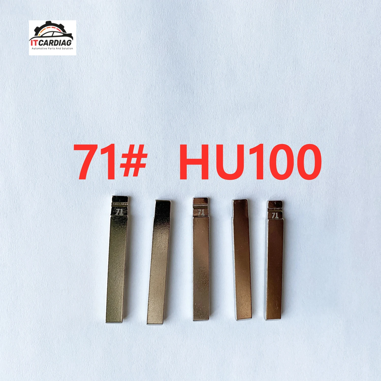 

10 шт./партия #71 lishi HU100 металлическая пустая НЕОБРАБОТАННАЯ флип-лезвие KD для дистанционного ключа для Buick Excelle GT Chevrolet CRUZE Cadillac OPEL