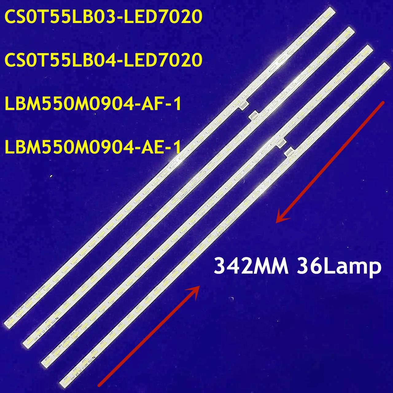 LED backlight strip 36 lamp for Philips 55