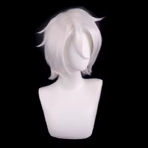 Anime The Case Study of Vanitas wig Noé Archiviste Cosplay Wigs Vanitas no Karte short silver synethic Hair wig + wig cap
