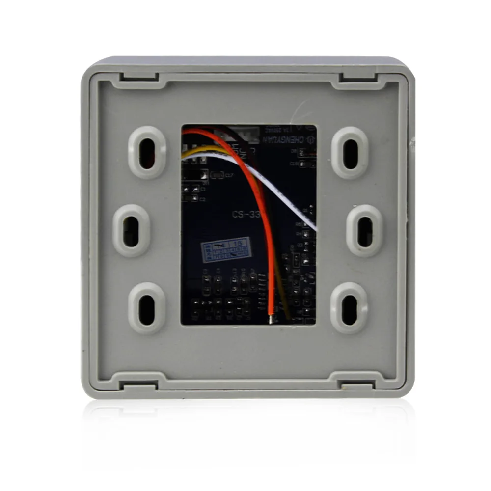 86*86mm Backlight Push Touch Exit Button Infrared Contactless Door Release Switch for access Control System With LED Indicator