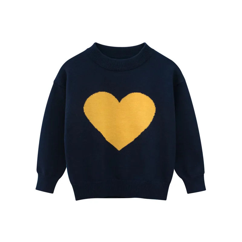 Maglione per bambini primavera autunno 2022 per ragazze 100% cotone novità maglione lavorato a maglia per bambini maglione sportivo Casual