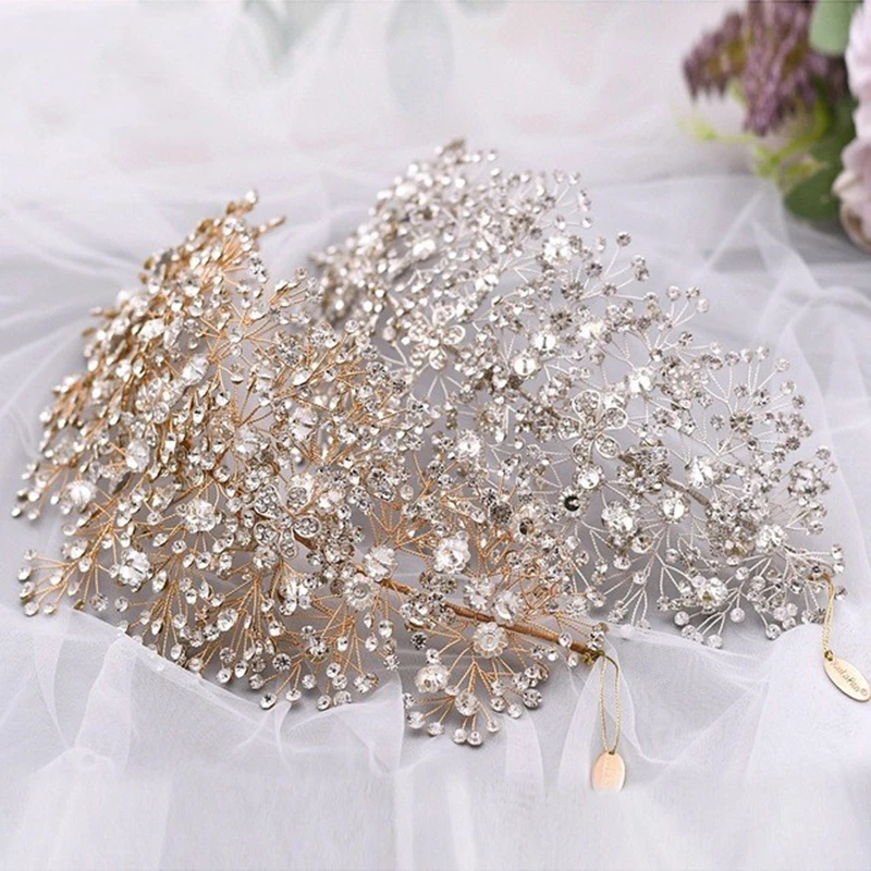 New Arrival Metal Bridal headwear Sexy Hair accessories Silver wedding accessories Bridal Crown Wedding Tiaras Crown