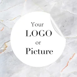 3-10CM Custom Sticker and Customized Logos Wedding Birthdays Baptism Design Your Own Stickers Personalize Stickers adhesive