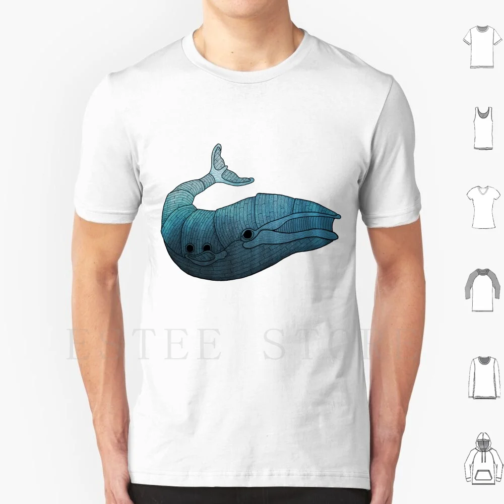 Barn Wood Whale T Shirt DIY Big Size 100% Cotton Whale Wood Barn