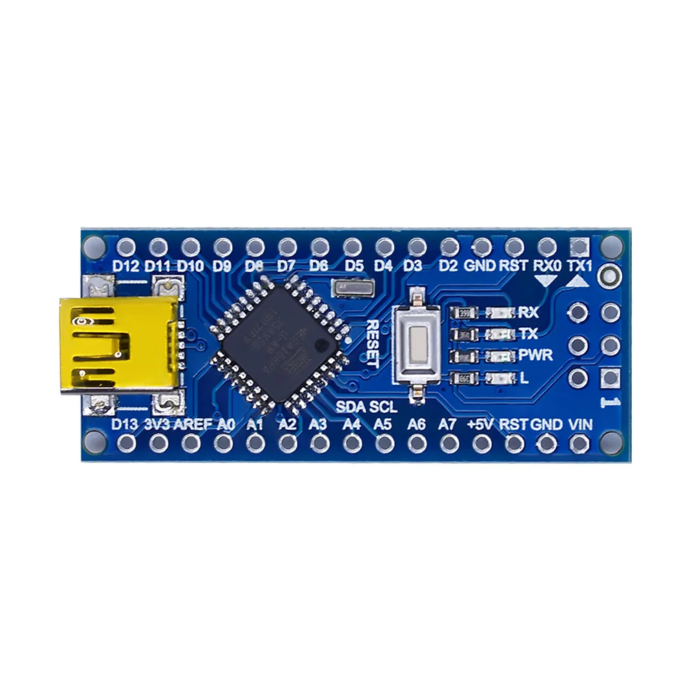 Controlador oficial Nano Atmega168, compatible con arduino nano Atmega168PA-AU, CH340, CH340C, reemplaza el controlador USB CH340G