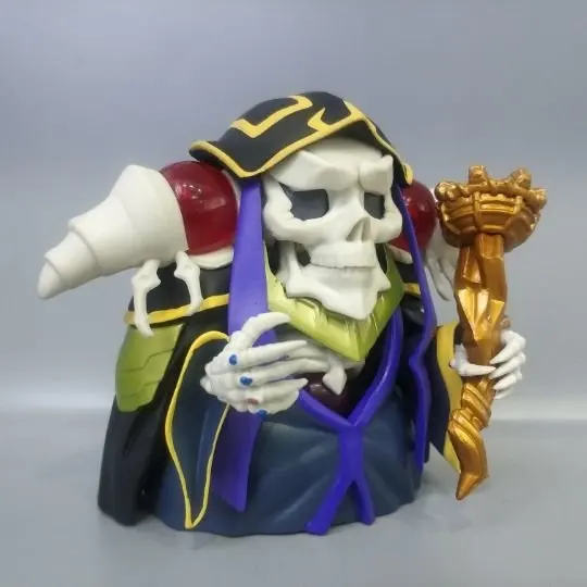 10cm Overlord Ainz OOal Gown New 631# Doll Cartoon Anime Action Figure PVC toys Collection figures for friend gift