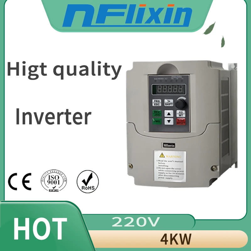 Untuk Eropa! PKS Inverter Satu Fase Input dan Output Tiga Phase Converter 220V 4kw