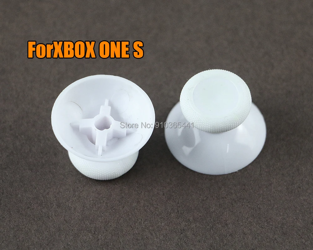 2pcs/lot Replacement for xbox one s XBOX one slim Analog Stick Thumbsticks Joystick Cap Mushroom Head Rocker Grip cap