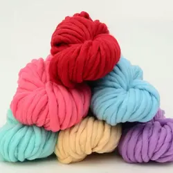 Super nieporęczne ramię Knitting wełniany niedoprzęd dzianinowy koc Chunky wełna przędza bardzo grube przędzy na drutach/szydełka/dywan/kapelusze