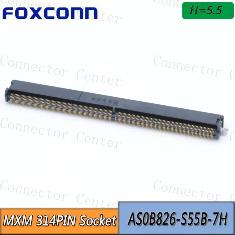 Imagem -02 - Soquete Mxm 314pin H5.5 Conector 314p As0b826-s55b7h