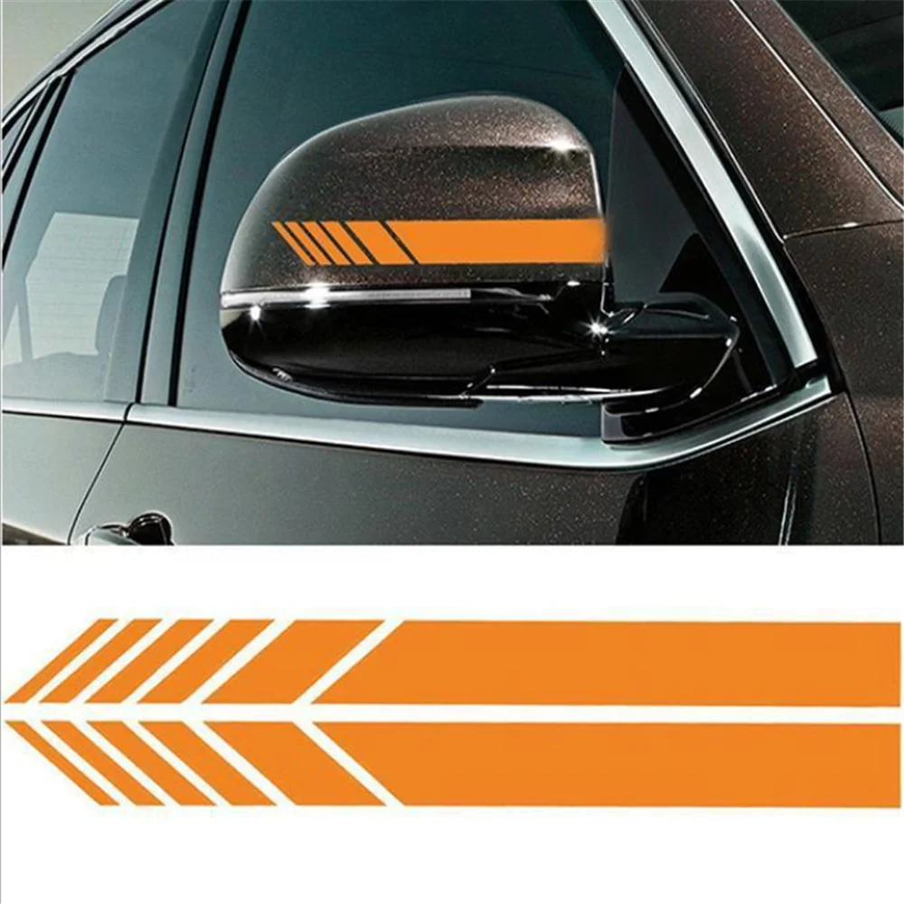 Car rearview mirror stickers for Mercedes W203 W204 W205 W211 Benz Cadillac ATS SRX CTSfor Lexus RX RX300 Porsch