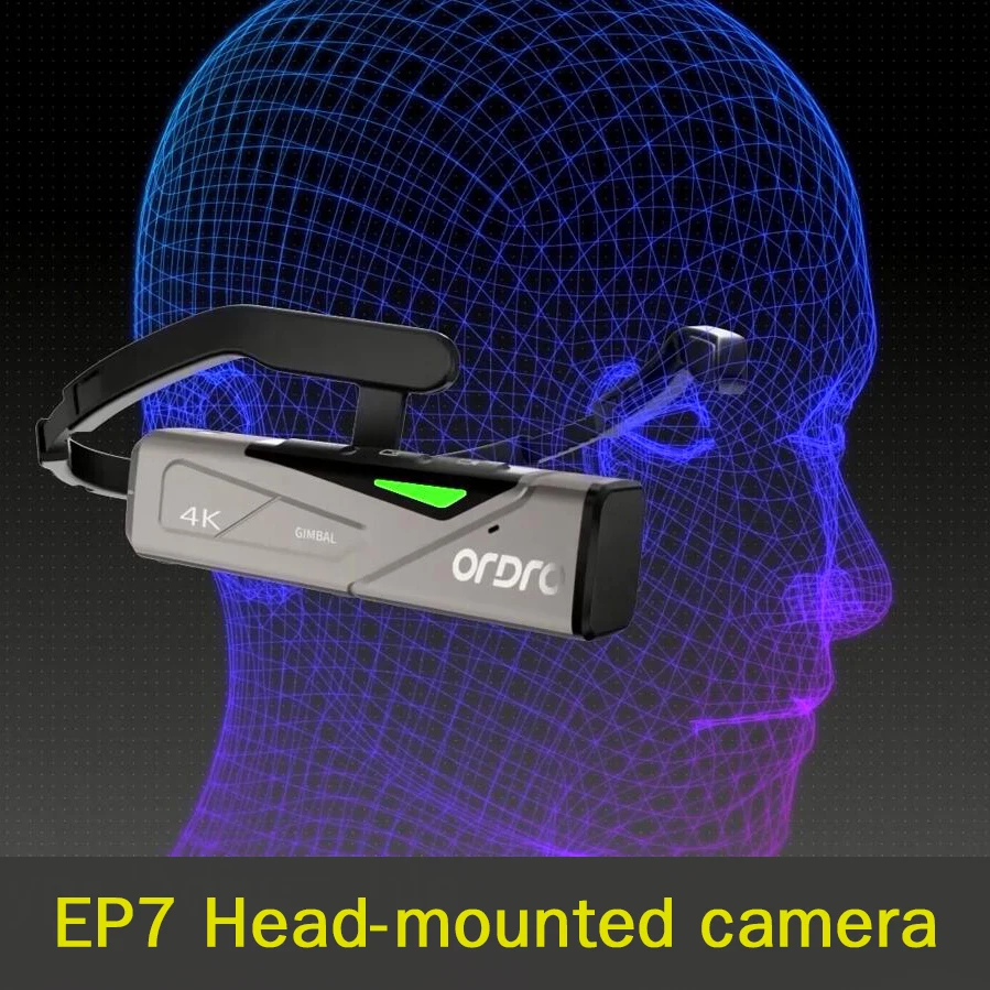 

EP7 Head-Wearable Action Sports Video Camera HD 1080P WiFi Camera Mini DV Camcorder Touch Control