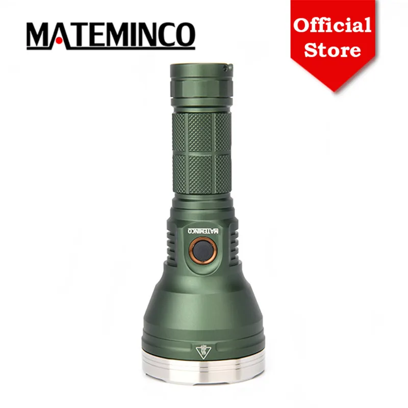 MATEMINCO-linterna LED MT35 Mini SFT40, linterna recargable por USB tipo C, de largo alcance, para defensa personal, 2200lm, 1300m