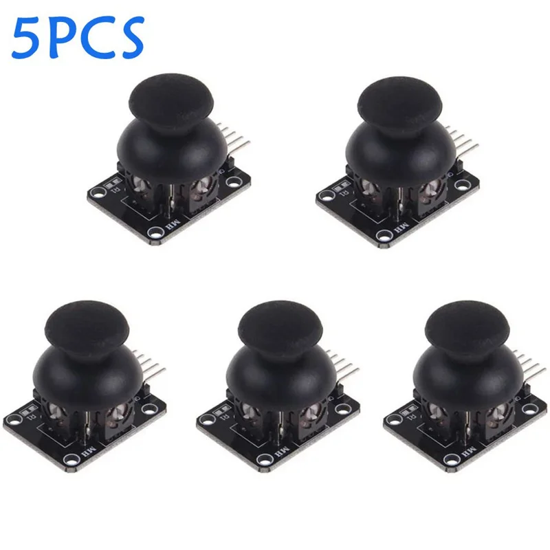 5pcs/lot For Arduino Dual-axis XY Joysticks Module Higher Quality PS2 Joystick Control Lever Sensor KY-023 Rated 4.9 /5