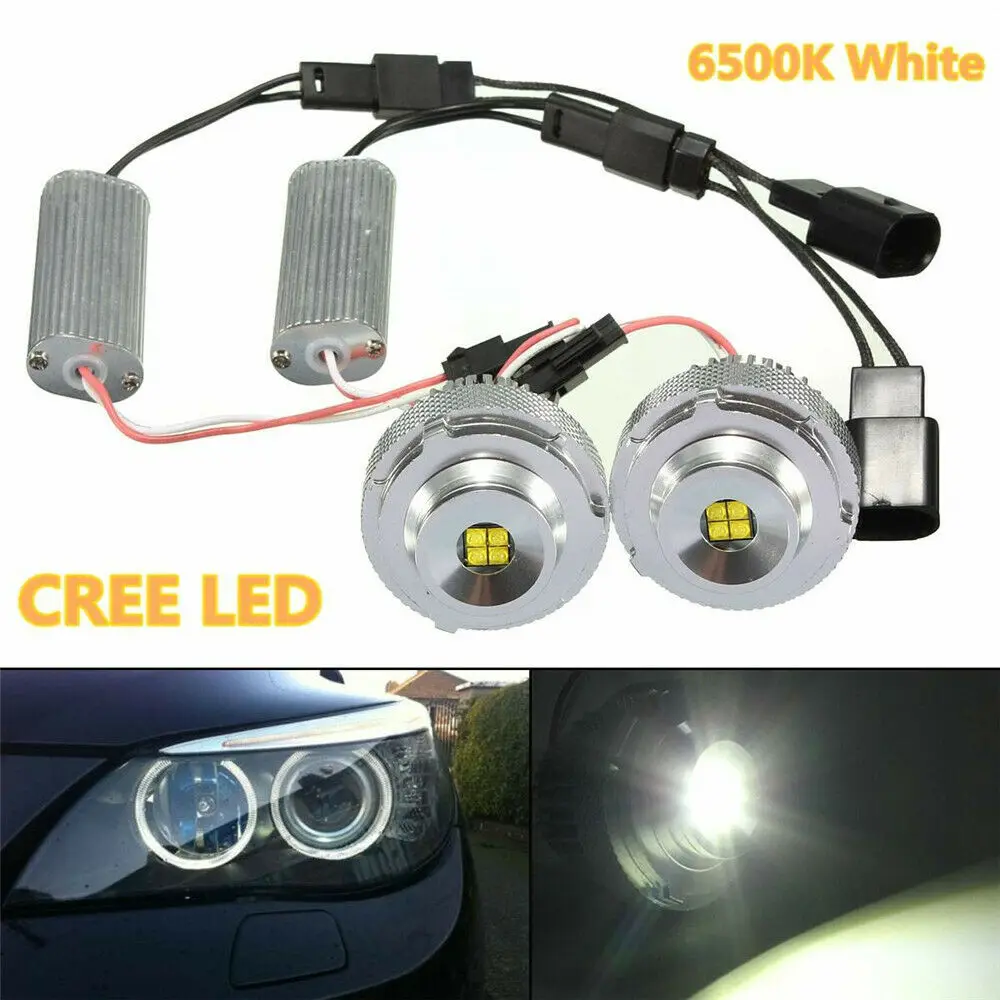 

Error Free LED Angel Eyes Halo Ring Blubs Lights For BMW 5-Series E39 E53 E60 E63 528i 535i LCI