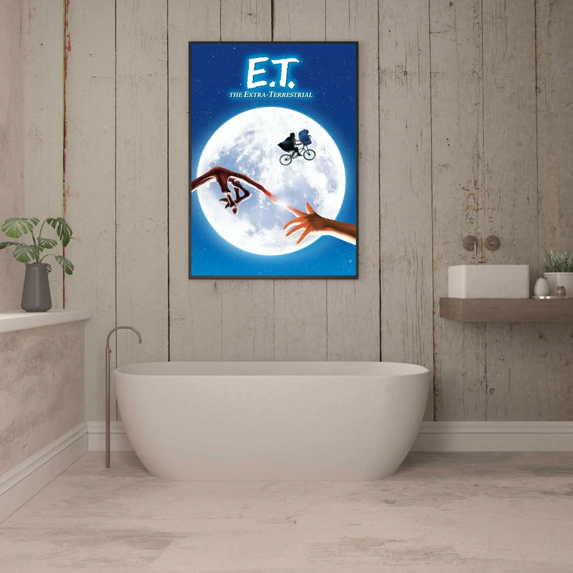 E.T. The Extra-Terrestrial Movie Poster Home Decoration Wall Painting (No Frame)