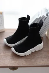 BJD Doll Shoes 1/3 1/4 In Stock Knitted Upper Casual Daily Toy Black White One-piece Soft-soled Ankle Boots BJD Doll Accessories