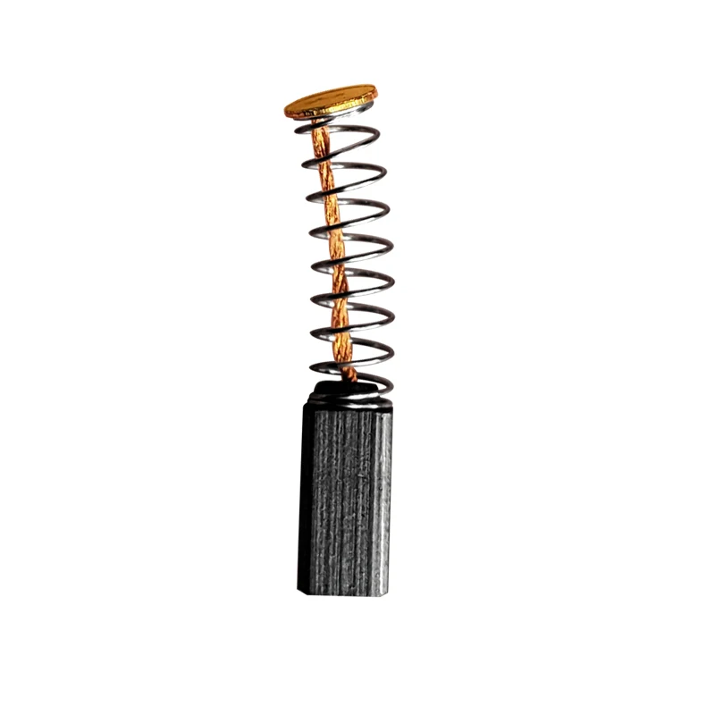 10PCS Small Electric Grinder Drill Carbon brush Power Tool Graphite Copper Motor  Spare Parts Replacement
