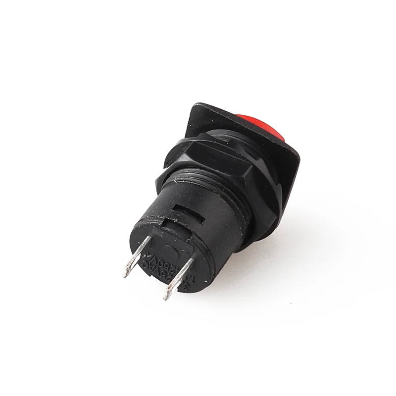 PBS-426 self-locking Self-Recovery Plastic Push Button Switch momentary 1.5A 250V AC 2PIN 3Color