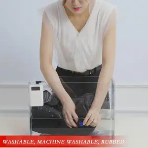 Smart Heating Cotton Vest para homens e mulheres, casaco térmico quente, V Neck, ao ar livre, flexível, 9 áreas aquecidas, outono, inverno, M-7XL 8 principais vendas coletes de desporto - №7