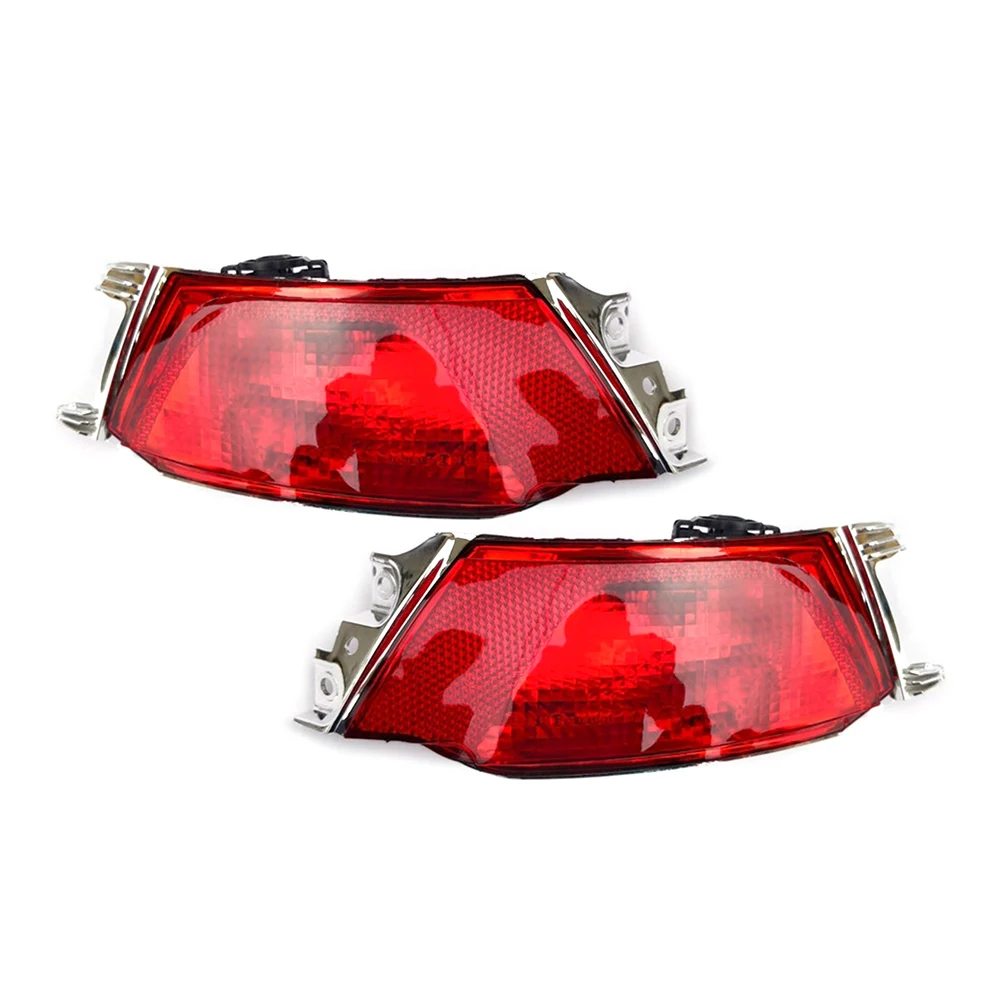 2Pcs Car Rear Bumper Fog Lamp Light Red Lens For Land Rover Range Rover Sport L494 2014 2015 2016 2017 2018 2019 2020 2021