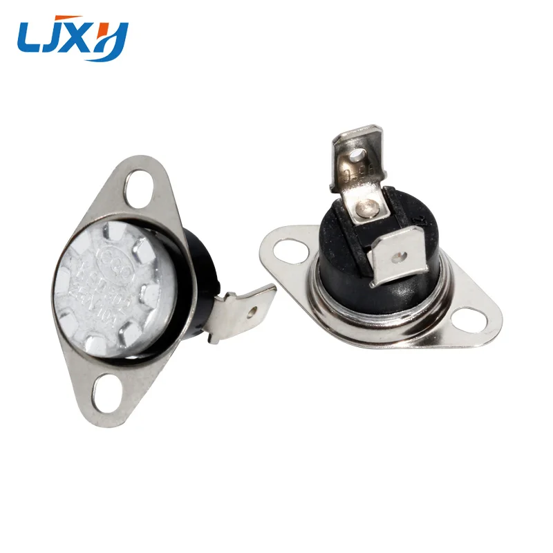 LJXH 1PC KSD301 10A 250V Normally Closed/Normally Open NC/NO Temperature Switch Thermostat 140C/145C