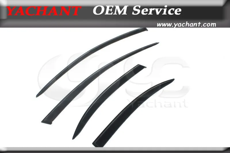 

FRP Fiber Glass Wind Deflector Fit For 2008-2017 Mitsubishi Lancer Evolution EVO X EVO 10 Wind Deflector 4pcs